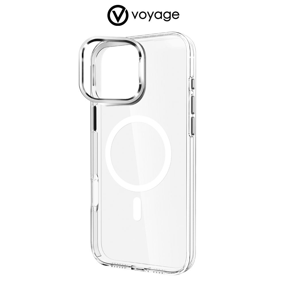 VOYAGE 超衝擊抗黃清透保護殼Pure MAG+ iPhone 16 / 16 Plus / 16 Pro / 16 Pro Max(兼容Magsafe磁吸無線充電)