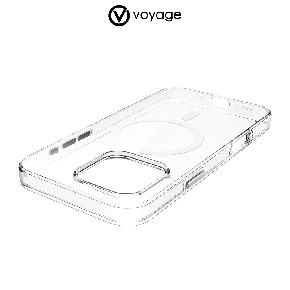 VOYAGE 超衝擊抗黃清透手機保護殼Pure Crystal+ iPhone 16/16 Plus/16 Pro/16 Pro Max(Magsafe磁吸無線充電)