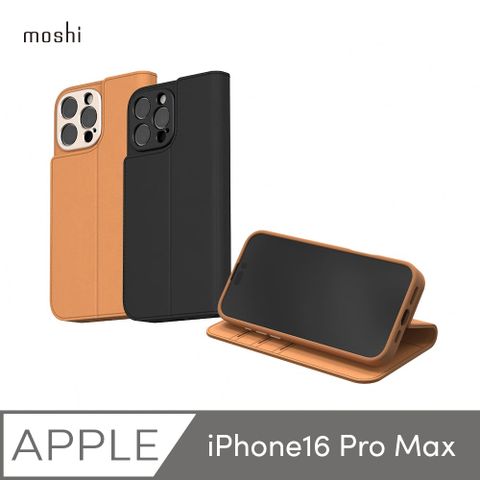 Moshi 摩仕 iPhone 16 Pro Max Overture 磁吸可拆式卡夾型皮套 (兼容MagSafe)