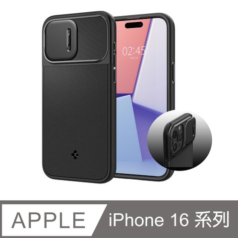 spigen iPhone 16 Pro/Pro Max_Optik Armor MagFit-磁吸軍規防摔保護殼