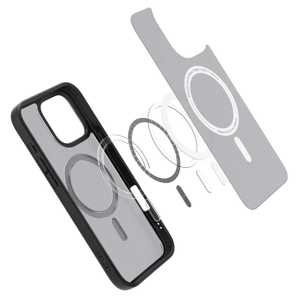 spigen iPhone 16/Plus/Pro/Pro Max_Ultra Hybrid MagFit-磁吸防摔保護殼(迷霧黑)