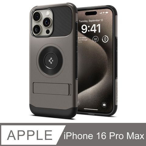 spigen iPhone 16 Pro Max_Slim Armor MagFit-支架磁吸軍規防摔保護殼