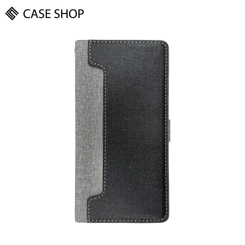 CASE SHOP 側掀站立式皮套 黑-iPhone 16 / 16 Plus