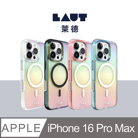 LAUT 萊德 iPhone 16 Pro Max 磁吸炫彩保護殼