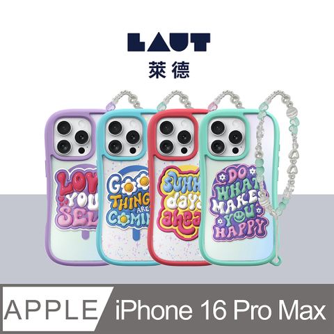 LAUT 萊德 iPhone 16 Pro Max 磁吸手繩耐衝擊保護殼