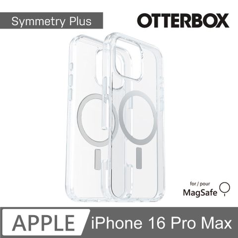 OTTERBOX iPhone 16 Pro Max 6.9吋 Symmetry Plus 炫彩幾何保護殼-透(支援MagSafe)