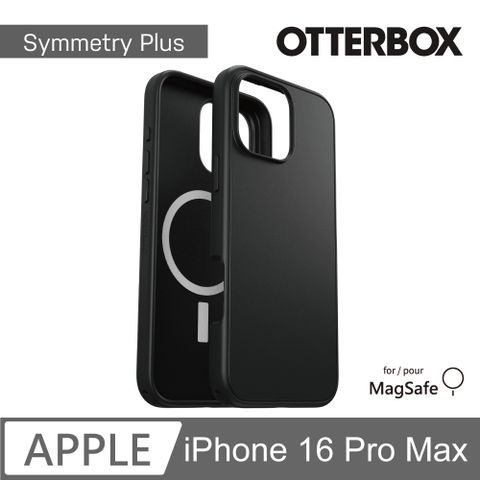 OTTERBOX iPhone 16 Pro Max 6.9吋 Symmetry Plus 炫彩幾何保護殼-黑(支援MagSafe)