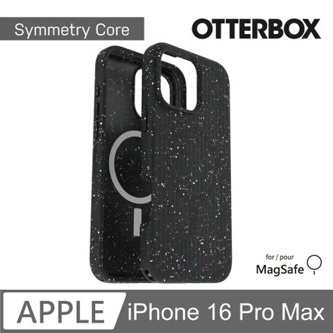 OTTERBOX iPhone 16 Pro Max 6.9吋 Symmetry Core 炫彩幾何保護殼-午夜黑(支援MagSafe)