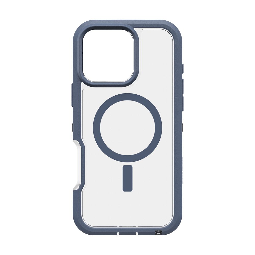 OTTERBOX iPhone 16 Pro Max 6.9吋 Defender XT 防禦者系列保護殼-藍透(支援MagSafe)