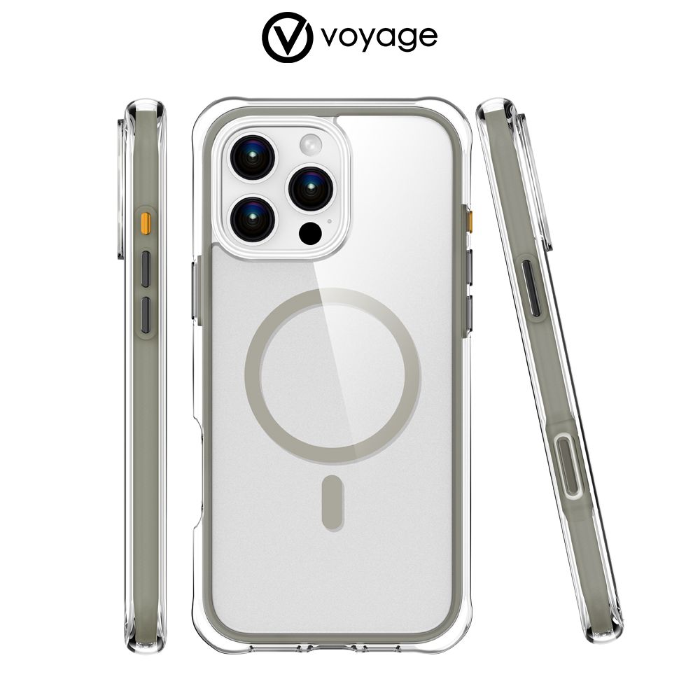 VOYAGE 超軍規防摔手機保護殼Pure Max+ iPhone 16 / 16 Plus / 16 Pro / 16 Pro Max (Magsafe磁吸無線充電)