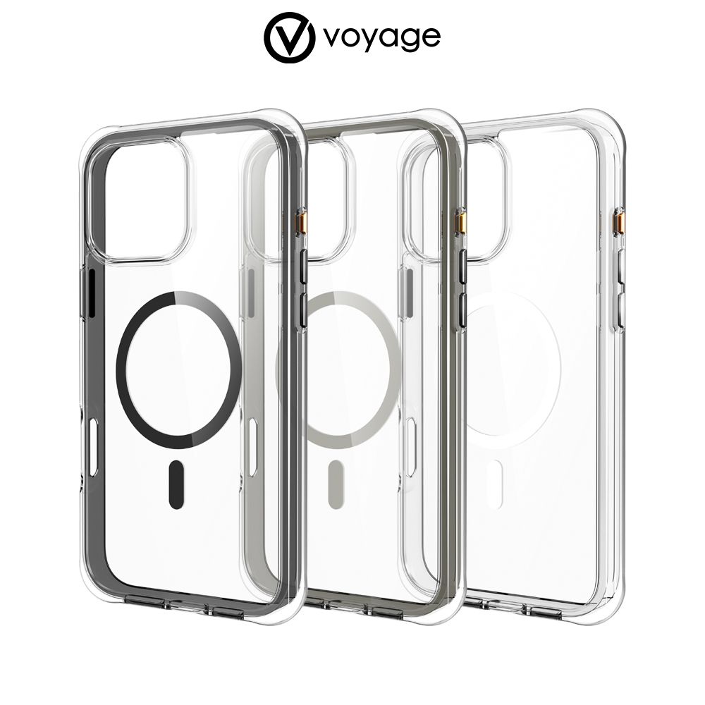 VOYAGE 超軍規防摔手機保護殼Pure Max+ iPhone 16 / 16 Plus / 16 Pro / 16 Pro Max (Magsafe磁吸無線充電)