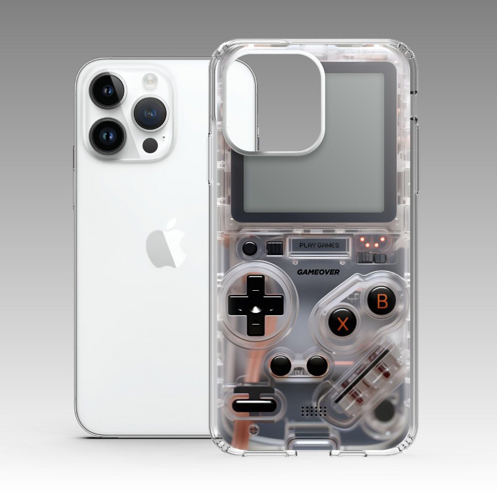 PIXOSTYLE iPhone 雙層耐衝擊保護殼 GameBoy PS209