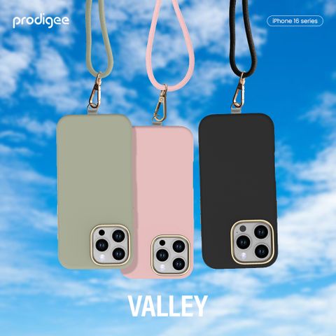 Prodigee 神童 iPhone 16 Pro/Pro Max Valley 磁吸掛繩耐衝擊手機殼