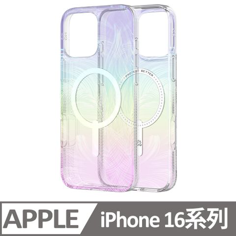 ZAGG iPhone 16 / 16 Plus / 16 Pro / 16 Pro Max 炫彩羽毛 米蘭磁吸款-石墨烯防摔保護殼