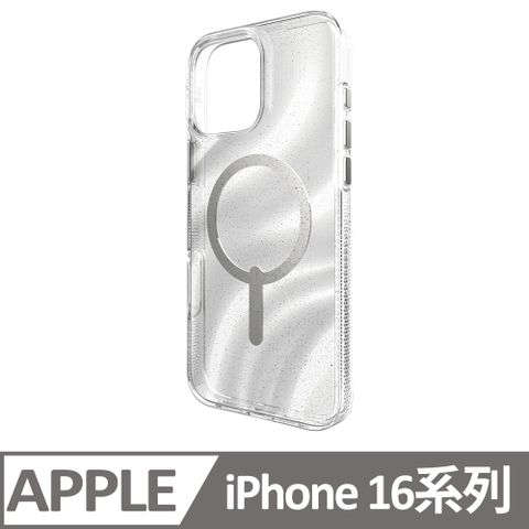 ZAGG iPhone 16 / 16 Plus / 16 Pro / 16 Pro Max 星光閃閃 米蘭磁吸款-石墨烯防摔保護殼