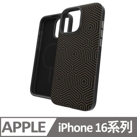 ZAGG iPhone 16 / 16 Plus / 16 Pro / 16 Pro Max 石墨六角 倫敦磁吸款-石墨烯防摔保護殼