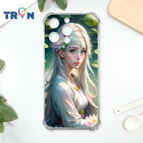 TRON IPhone 16 Pro Max 荷葉中的少女 四角防摔殼 手機殼