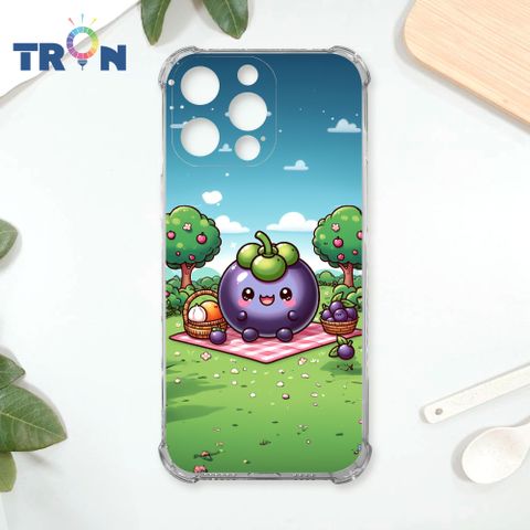 TRON IPhone 16 Pro Max 野餐的山竹系列 四角防摔殼 手機殼