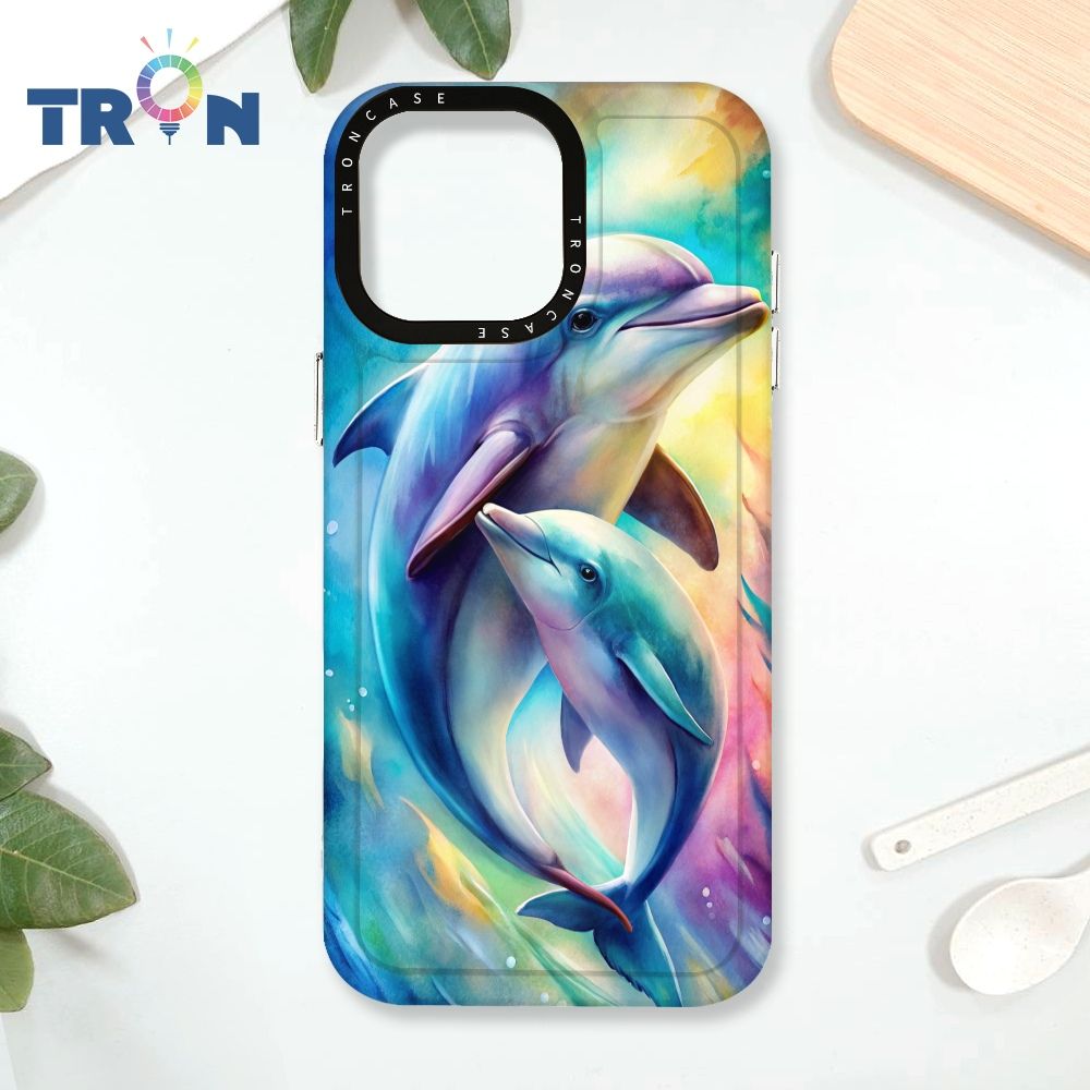  TRON iPhone 16 Pro Max 大小動物們-2 太空殼 透白款 手機殼