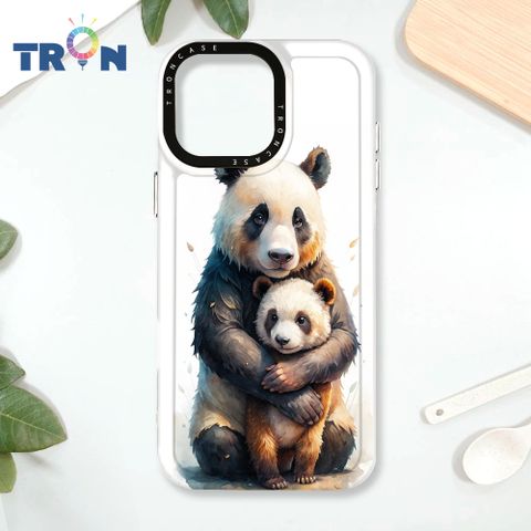 TRON iPhone 16 Pro Max 大小動物們-1 太空殼 透白款 手機殼