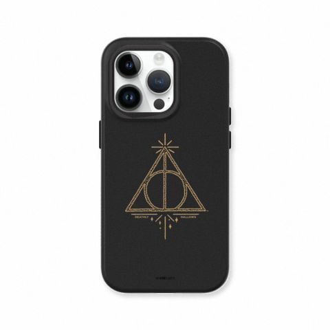 【犀牛盾】iPhone 16系列SolidSuit防摔背蓋手機殼｜哈利波特-圖騰系列：死神的聖物(多色可選)