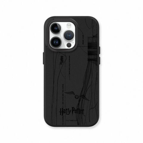 RHINOSHIELD 犀牛盾 iPhone 16/16 Plus/16 Pro/16 Pro Max SolidSuit防摔背蓋手機殼-相機鍵按鈕版｜哈利波特-光輪2000