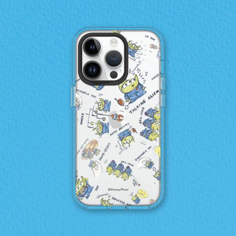 RHINOSHIELD 犀牛盾 iPhone 16/16 Plus/16 Pro/16 Pro Max Clear透明防摔手機殼-相機鍵按鈕版｜玩具總動員系列-三眼怪樂園