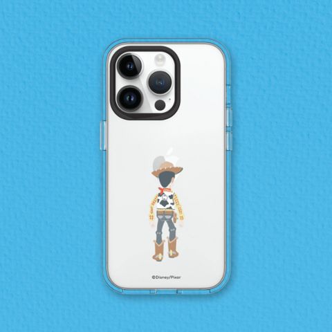 【犀牛盾】iPhone 16系列Clear透明防摔手機殼｜玩具總動員系列-Bye 胡迪