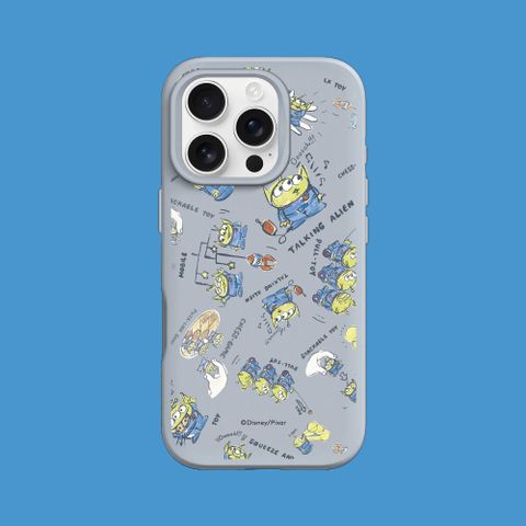 RHINOSHIELD 犀牛盾 iPhone 16系列SolidSuit(MagSafe兼容)手機殼-相機鍵按鈕版｜玩具總動員系列-三眼怪樂園(多色)