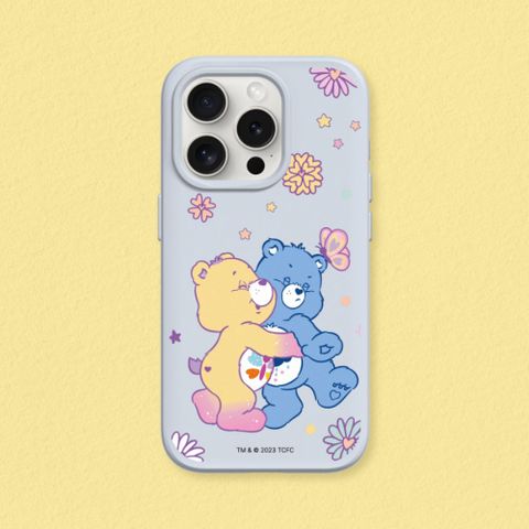【犀牛盾】iPhone 16系列SolidSuit(MagSafe兼容)防摔手機殼｜Care Bears系列-抱一個
