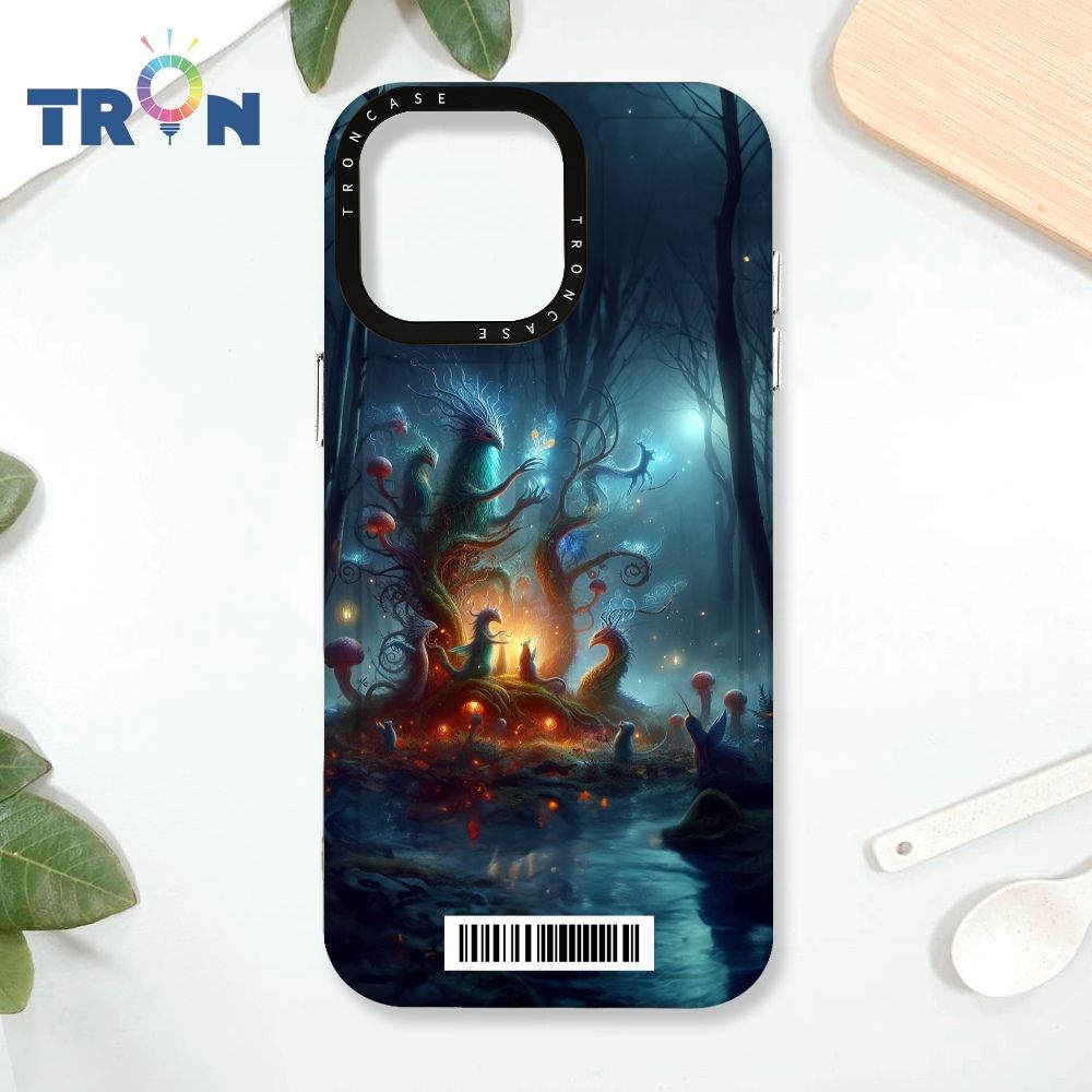  TRON IPhone 16 Pro Max 奇幻森林系列  載具 太空殼 透黑款 手機殼