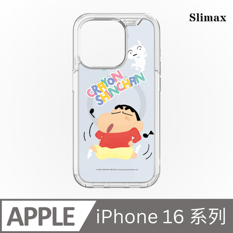 Slimax 蠟筆小新 想唱歌 x imos 磁吸軍規手機殼 膜料包膜獨家款 iPhone 16/Plus/Pro/Pro Max (SC-003)