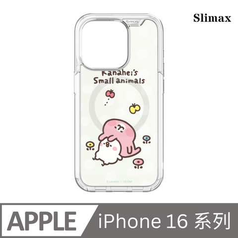 Slimax 卡娜赫拉的小動物 綠意 x imos 磁吸殼 膜料包膜獨家款 iPhone 16/Plus/Pro/Pro Max (KA-002)