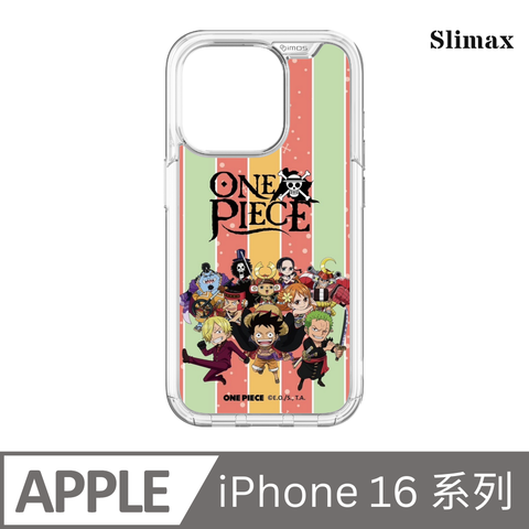 Slimax 航海王 草帽一夥 x imos 磁吸手機殼 膜料包膜獨家款 iPhone 16/Plus/Pro/Pro Max (One-038)