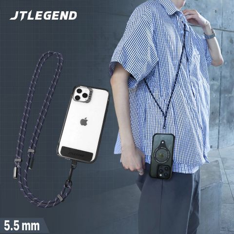 JTLEGEND 5.5mm手機圓揹繩(含掛片)