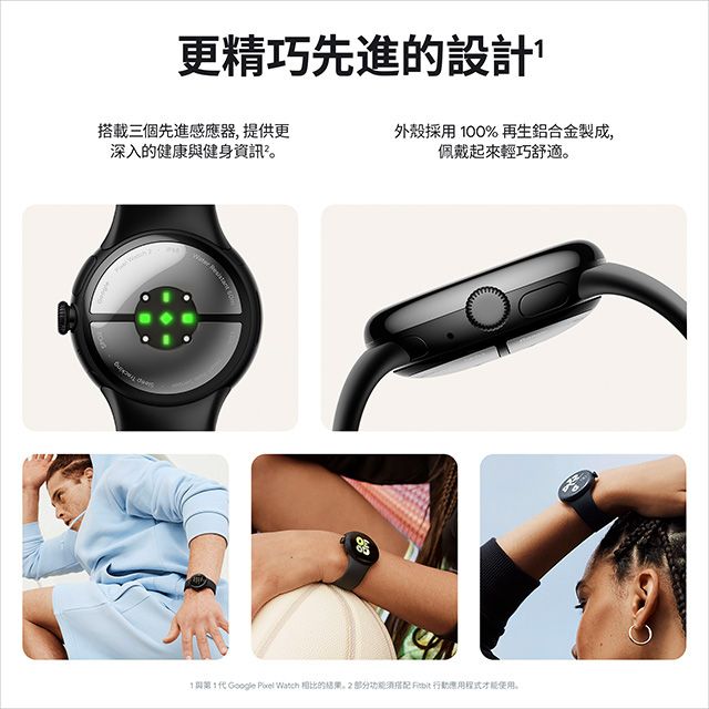 Google Pixel Watch 2 BT版陶瓷米(粉炭白) - PChome 24h購物