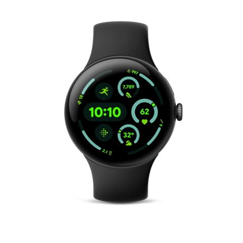 Google 谷歌 Google Pixel Watch3 45mm BT版 曜石黑