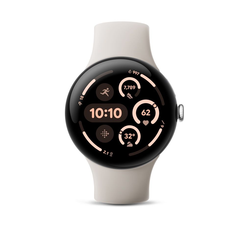 Google Pixel 谷歌 Google Pixel Watch3 45mm BT版 陶瓷米