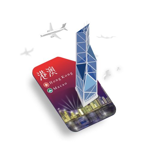 【悠遊購】港澳15天吃到飽無限流量 旅遊上網卡