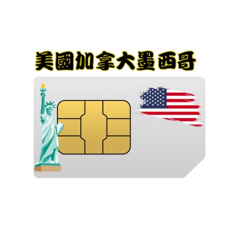 【美國 加拿大 墨西哥 10天每天3GB後降速吃到飽】