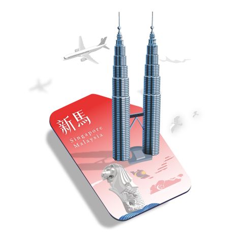 【悠遊購】新馬4天固定總量10GB 旅遊上網卡