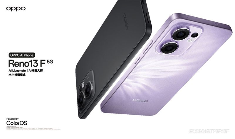 PhoneReno13 F5G Livephoto | 大師水中模式Powered byColorOSoddoOPPO