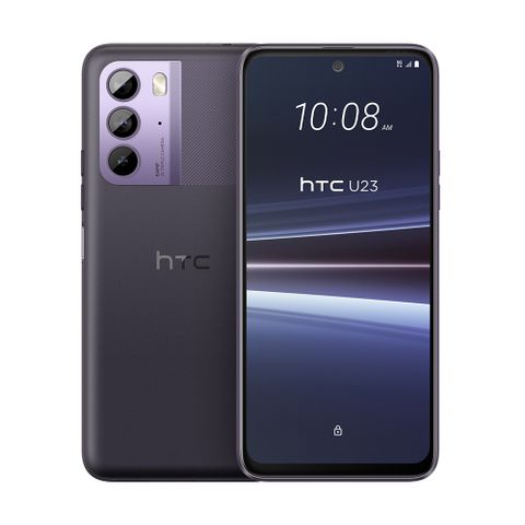 贈原廠雙料保護殼+滿版鋼保+超值贈品HTC U23 (8G/128G) 6.7吋 智慧型手機 - 紫羅蘭
