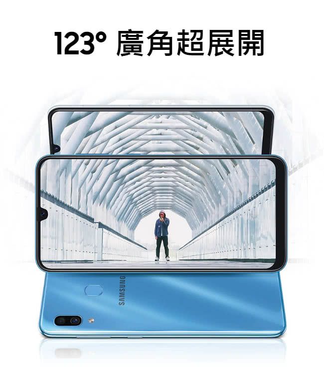 福利品】SAMSUNG Galaxy A30 (4G/64G) 全機9成9新- PChome 24h購物