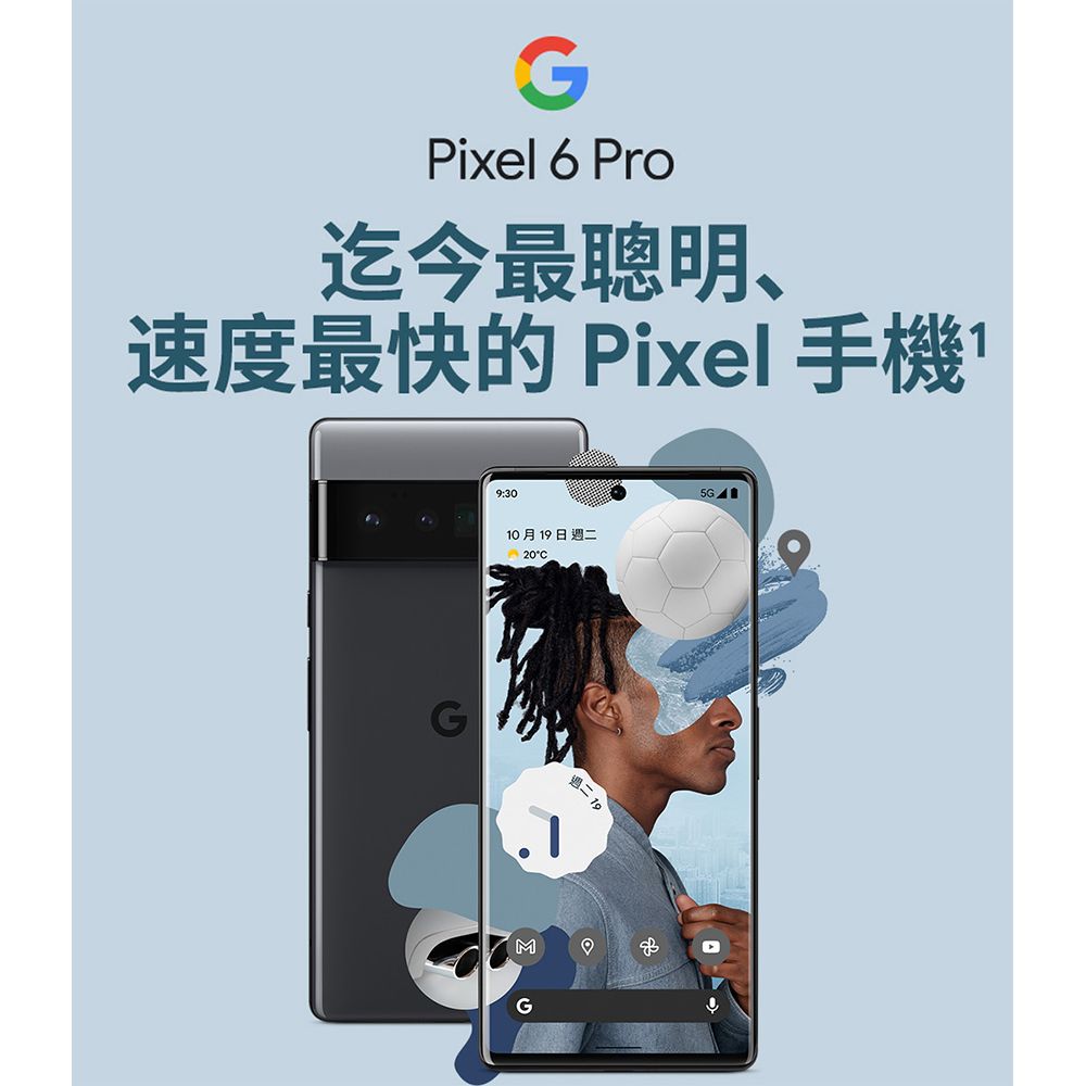 福利品]Google Pixel 6 Pro (12G+128G) 全機8成新- PChome 24h購物