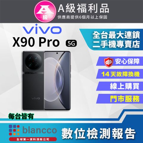 福利品限量下殺出清↘↘↘【福利品】ViVO X90 PRO (12G/256G) 全機9成新