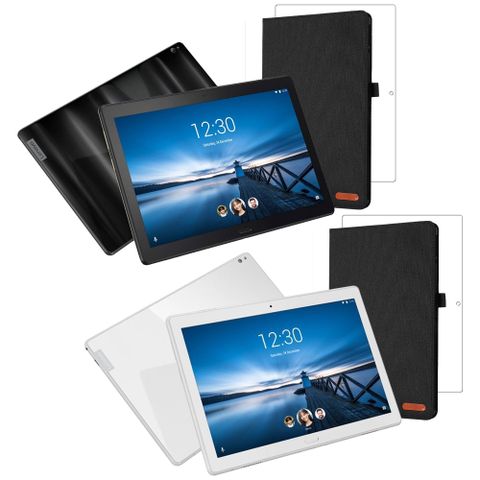 送皮套+鋼化膜 福利品 TB-X705F 10.1吋八核心平板電腦 4G+64G