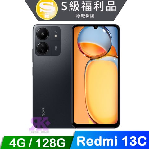 Redmi 紅米 【福利品】13C (4G/128G) 6.74吋智慧型手機-午夜黑