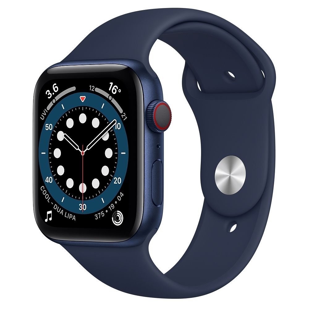 福利品】Apple Watch Series 6 GPS+行動網路A2376 鋁金屬- 藍色