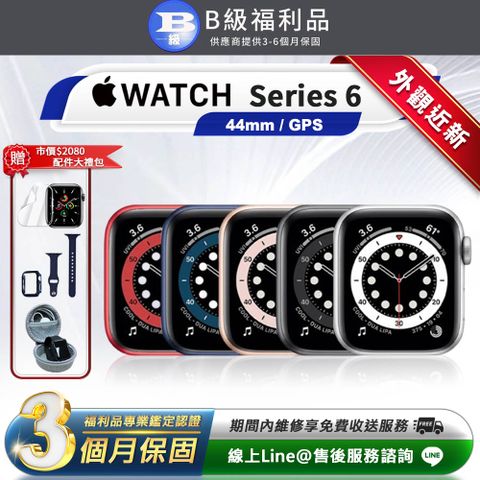 【福利品】Apple Watch Series 6 GPS 44mm 智慧型手錶
